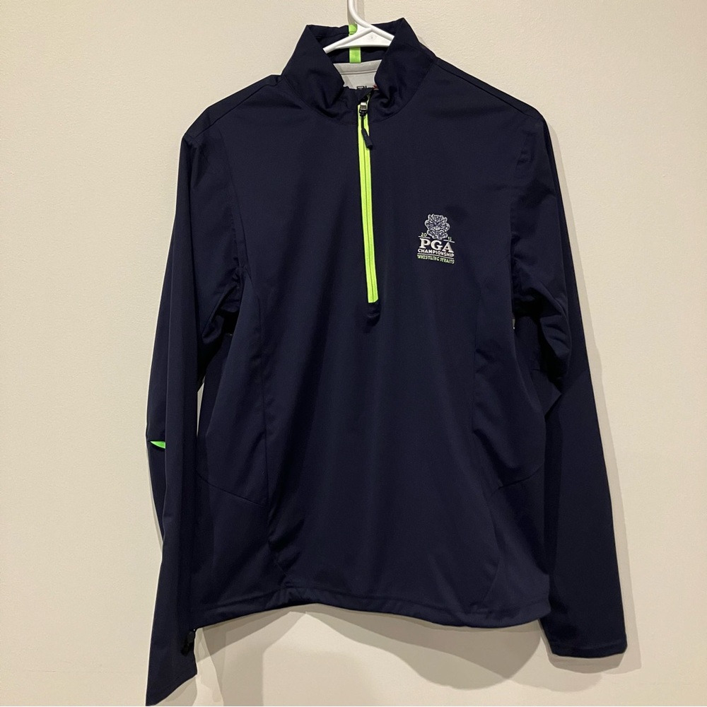 Ralph Lauren RLX 1/2 Zip Pullover Golf Jacket Water Resistant PGA small
